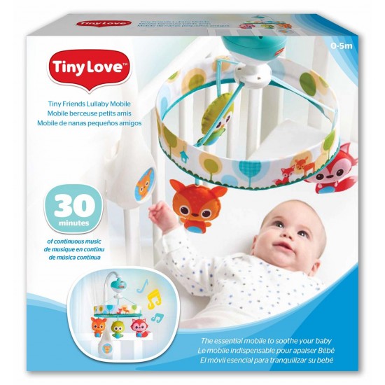 Mūzikas karuselis Tiny Love Tiny Friends Lullaby Mobile