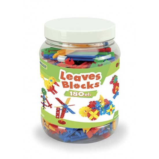Konstruktors Wader EDU Leaves Blocks 180 pcs 41920