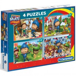 Puzles Clementoni Puzzles Mike Knight 2x20 pcs + 2x60 pcs 07605