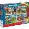 Puzles Clementoni Puzzles Mike Knight 2x20 pcs + 2x60 pcs 07605