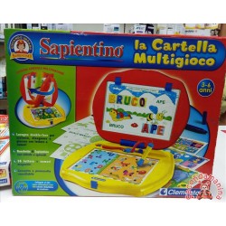 Attīstoša tāfele + loģiska spēle Clementoni Multi Game ABC + Lectron 12356