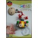 Koka piekarama rotaļlieta Hess Wooden Clip Figure Lucie 12717