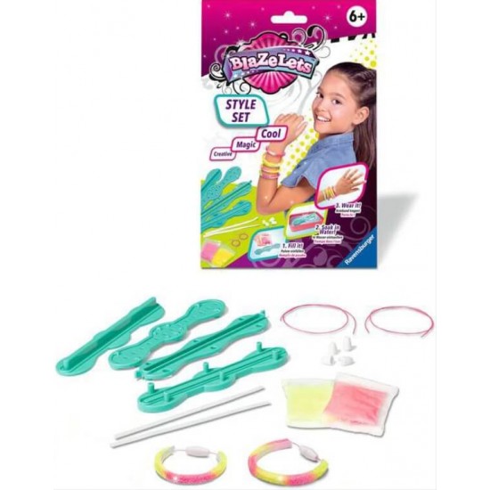 Rokdarbu komplekts aproču izgatavošanai Ravensburger Creation Blazelets Style Set 18070