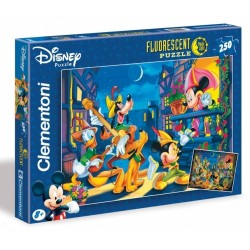 Clementoni Fluorescent Puzzle 250 pcs Mickey: The Serenade 29620