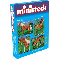 Mosaic pixel puzzle Ministeck Horses 3500 pcs. 31301