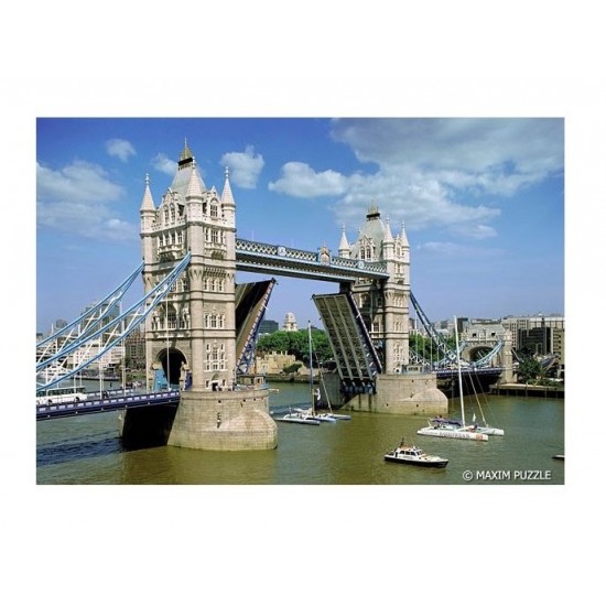 Puzle 600 gab. Maxim Series Travell Puzzle Tower Bridge England 6000201