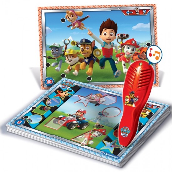 Attīstoša loģiska spēle viktorīna Clementoni Paw Patrol Quizzy Educational Game 61270