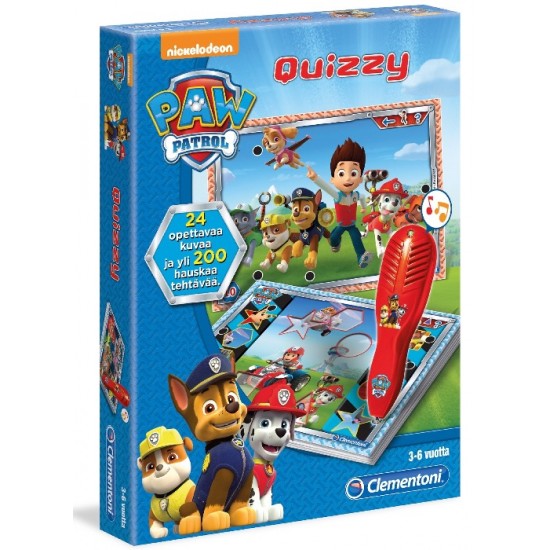 Attīstoša loģiska spēle viktorīna Clementoni Paw Patrol Quizzy Educational Game 61270