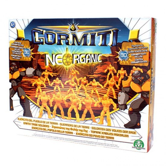 Varoņu komplekts Giochi Preziosi Gormiti Neorganic 30x Mini Action Figures Soldiers 70015951