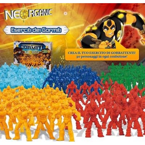 Varoņu komplekts Giochi Preziosi Gormiti Neorganic 30x Mini Action Figures Soldiers 70015951