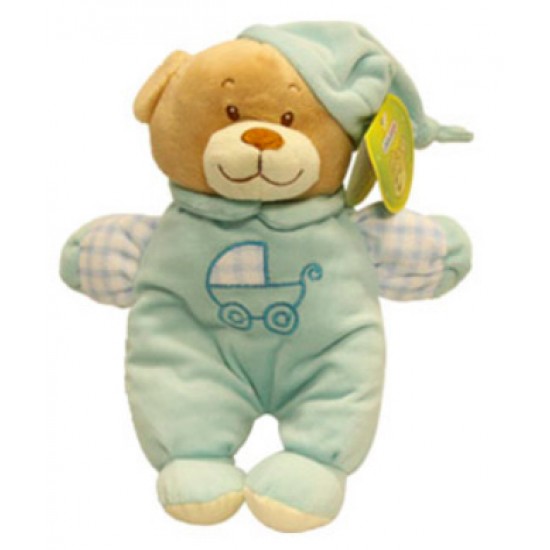 Mīksta rotaļlieta lācis Unikatoy Baby Bear 23cm blue 902036