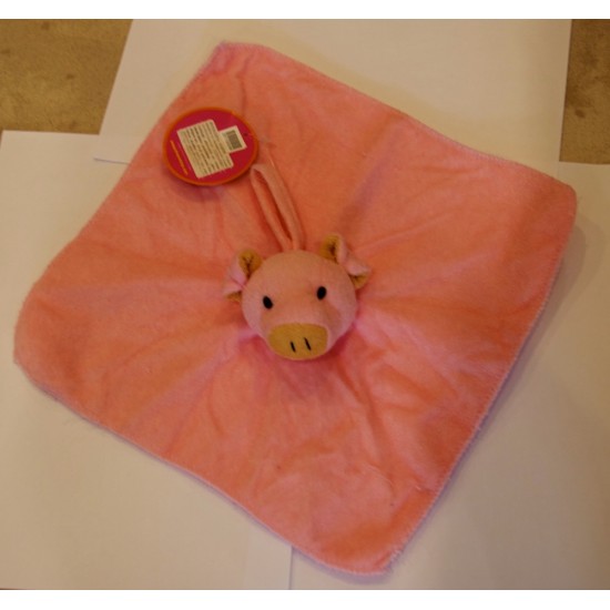 DTZ088 bērnu švamme - mini dvielis cūciņa