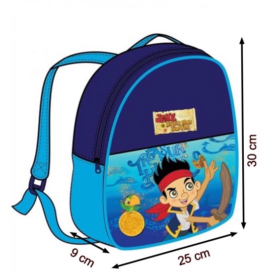 Mugursoma Jake and the Never Land Pirates 25x9x30cm NH4364