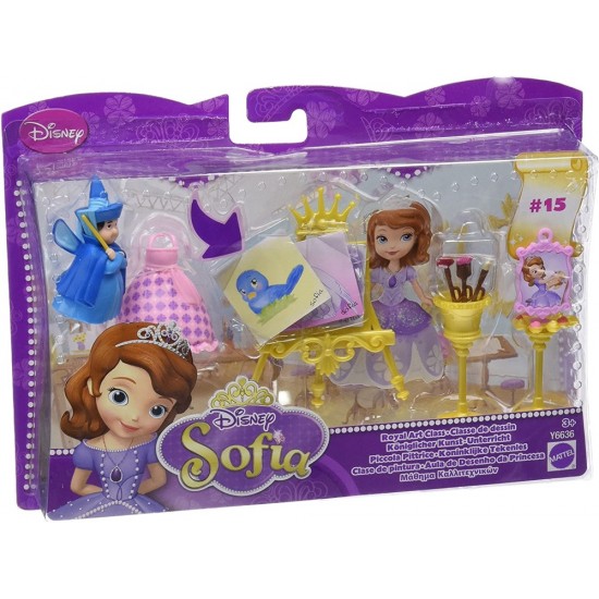 Spēļu komplekts Mattel Disney Sofia The First Royal Art Class Playset Y6636